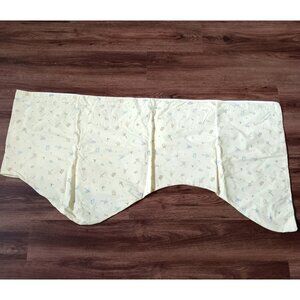 John Lennon Carters Window Valance Yellow Real Love Musical Parade Nursery